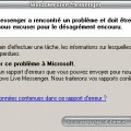 rapport erreur